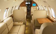 Corporate Jet Interior
